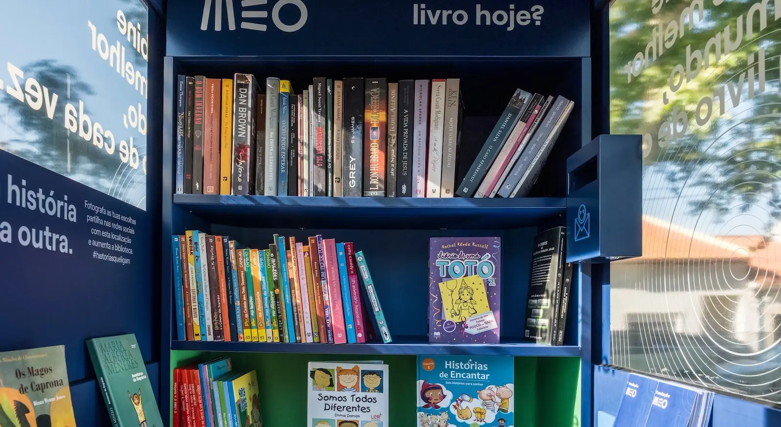 cabine de leitura de benavente